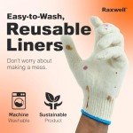 Raxwell Heat-Resistant BBQ Gloves and Liners
