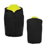 High-Visibility Reversible Insulated Safety Vest - XL