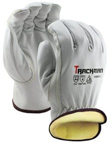 Heavy-Duty Goatskin Cut Resistant Work Gloves