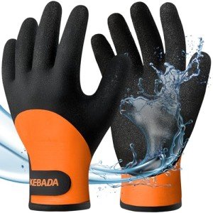 Kebada T2 Waterproof Insulated Freezer Work Gloves