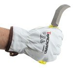 Heavy-Duty Goatskin Cut Resistant Work Gloves