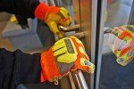 Insulated Leather Winter Work Gloves with Impact Protection
