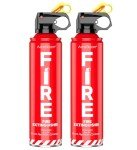 2-Pack Eco-Friendly Fire Extinguishers with Mounts