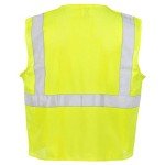 High Visibility Lime Safety Vest 3-Pack L/XL