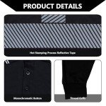 Men's High Visibility Reflective Safety Polo Shirts