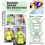 Hi-Vis Reflective Safety Polo Shirt for Customization