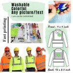 Hi-Vis Long Sleeve Safety T-Shirt with Reflective Strips