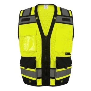 High Visibility Reflective Safety Vest - XL Yellow