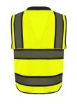 High Visibility Reflective Safety Vest - XL Yellow