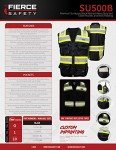 Fierce Safety Premium Surveyors Class 1 Vest