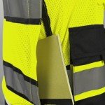 High Visibility Reflective Safety Vest - XL Yellow