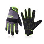 UltraLight Touchscreen Safety Work Gloves - Green