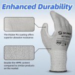 ANSI A6 Cut Resistant Touchscreen Work Gloves