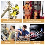 High Voltage Insulated Work Gloves for Electricians