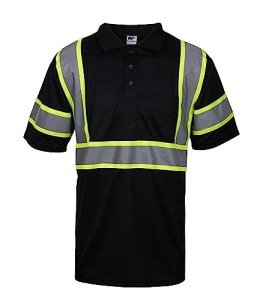 L&M® High Visibility Reflective Polo Shirt