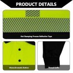High Visibility Reflective Safety Polo Shirt for Men