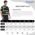 Hi-Vis Reflective Polo Shirts - 2 Pack, Medium
