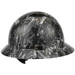 Lightweight Carbon Fiber Full Brim Safety Helmet