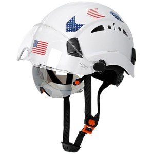 Aolamegs OSHA Approved Hard Hat with Double Visor