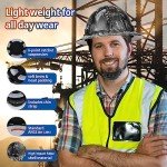 Lightweight Carbon Fiber Full Brim Safety Helmet