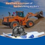Lightweight Carbon Fiber Full Brim Safety Helmet