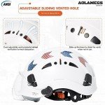 Aolamegs OSHA Approved Hard Hat with Double Visor