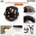 Aolamegs OSHA Approved Hard Hat with Double Visor