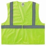 High Visibility Lime Mesh Safety Vest, 2XL/3XL