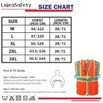 High Visibility Reflective Safety Vest with Pockets