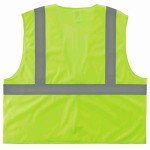 High Visibility Lime Mesh Safety Vest, 2XL/3XL