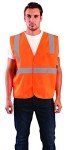 High Visibility Class 2 Safety Vest - Orange