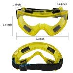 6 Pack Safety Goggles - Anti-Fog Eye Protection
