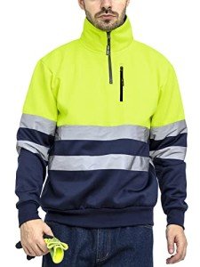 High Visibility Reflective Sweatshirt for Men