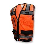 Radians SV65-2ZOM Industrial Safety Vest, Orange, XL