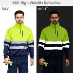 High Visibility Reflective Sweatshirt for Men