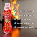 StaySafe Portable Fire Extinguisher - 3 Pack