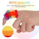 10 PCS Breathable Crochet Finger Guards for Sports
