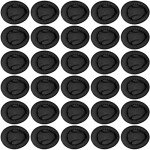230 Pcs Black Disposable Latex Finger Cots
