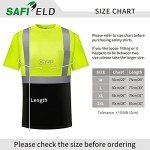 Hi-Vis Reflective Safety Shirts for Men - 3 & 5 Pack