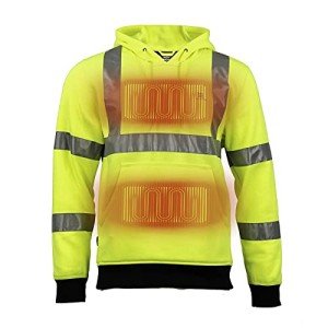 Hi-Vis Heated Hoodie for Men - 2X-Large