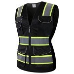 Hi-Vis Women's Safety Vest with Reflective Strips
