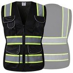 Hi-Vis Women's Safety Vest with Reflective Strips