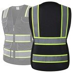 Hi-Vis Women's Safety Vest with Reflective Strips