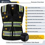 Hi-Vis Women's Safety Vest with Reflective Strips