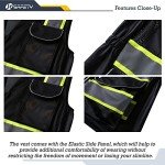Hi-Vis Women's Safety Vest with Reflective Strips