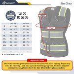 Hi-Vis Women's Safety Vest with Reflective Strips