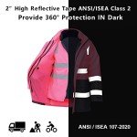6-in-1 Reflective Safety Jacket for Workers