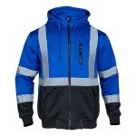 High Visibility Reflective Safety Hoodie for Men