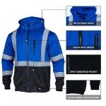 High Visibility Reflective Safety Hoodie for Men