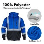 High Visibility Reflective Safety Hoodie for Men